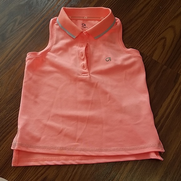 Girls GapFit Polo Tank Top Shirt - Picture 1 of 3